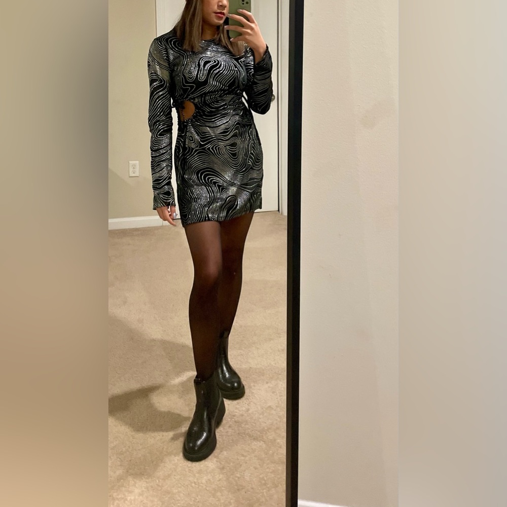 H&M Glitter Party Dress.